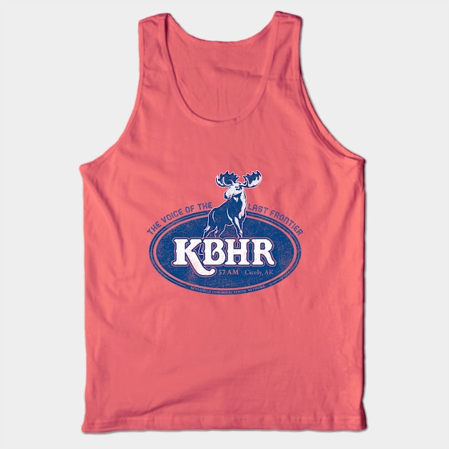 KBHR – The Voice of the Last Frontier Tank Top by Satta